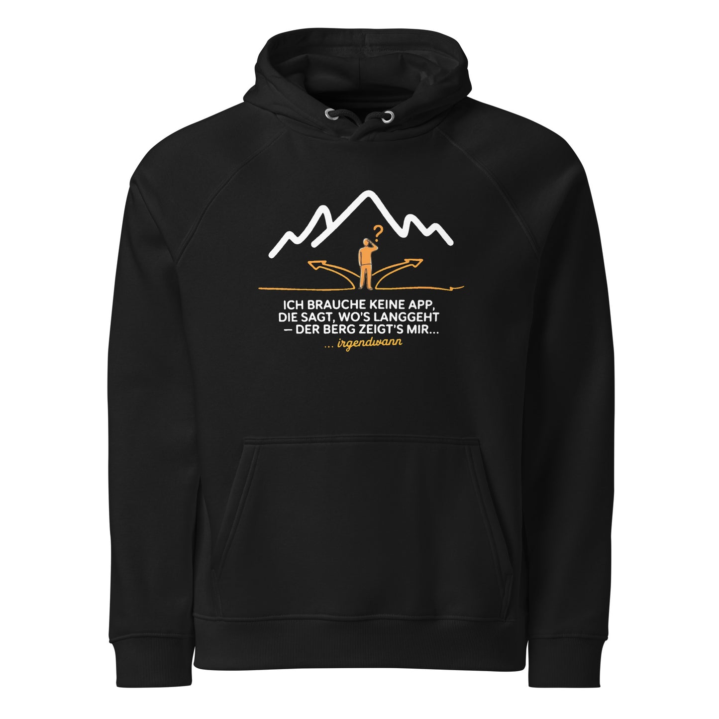 Der Berg zeigt's mir - Hoodie
