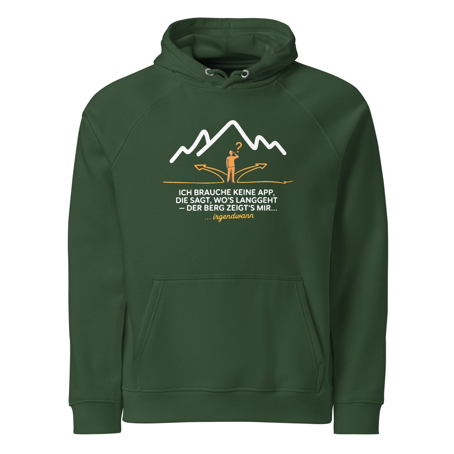 Der Berg zeigt's mir - Hoodie