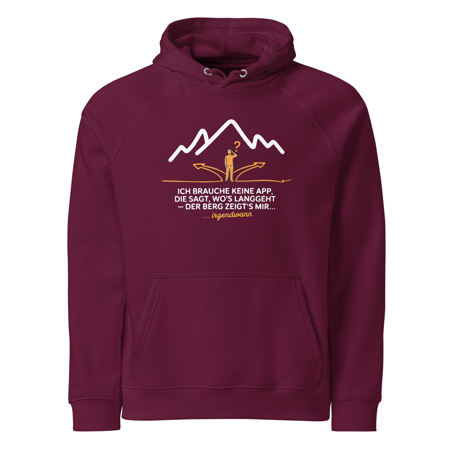 Der Berg zeigt's mir - Hoodie