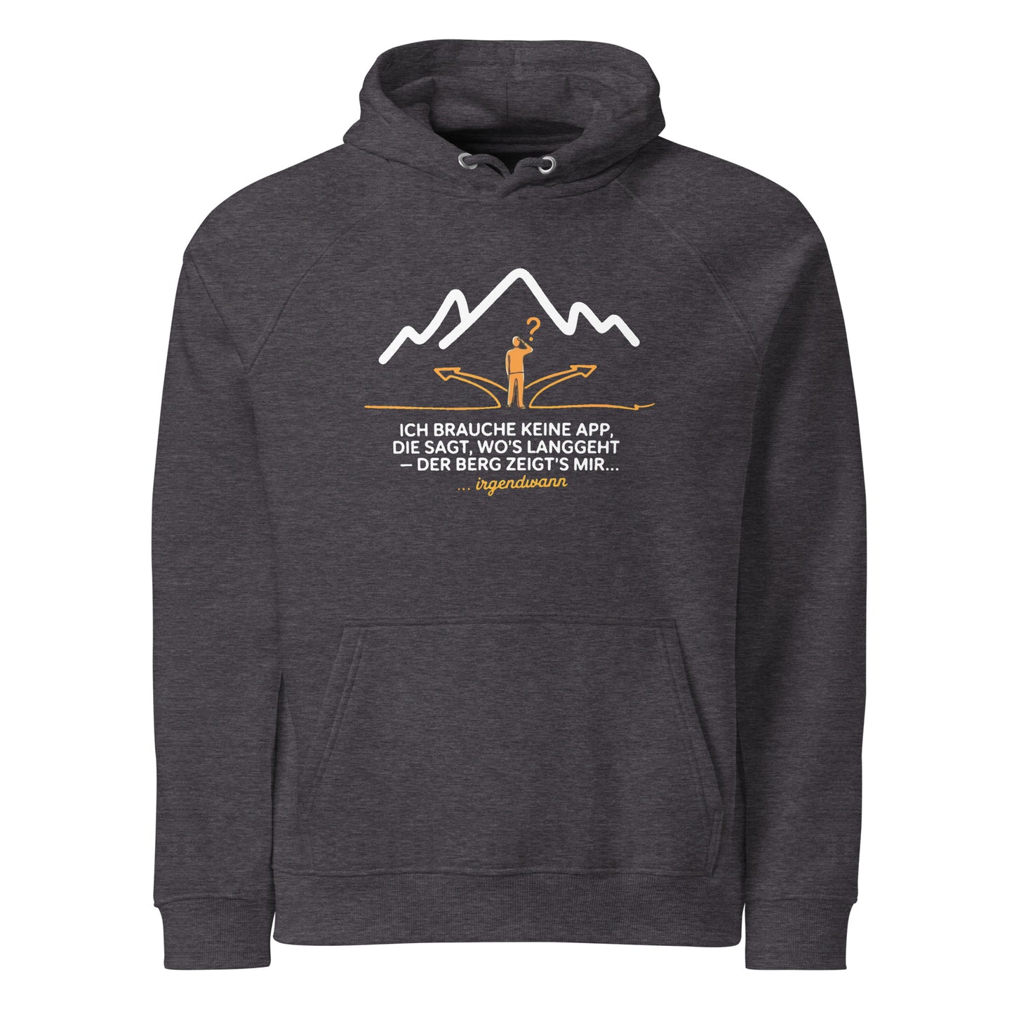 Der Berg zeigt's mir - Hoodie