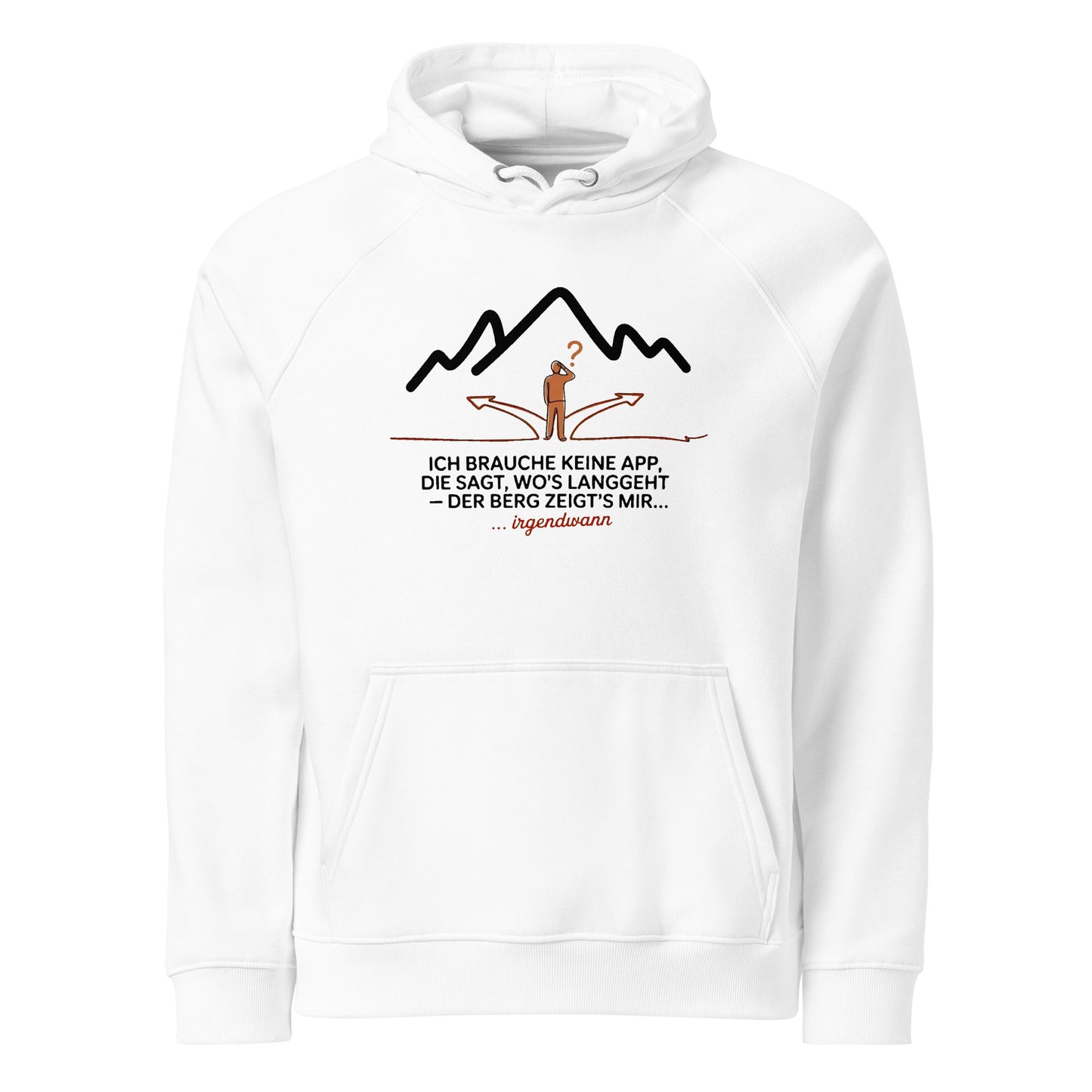Der Berg zeigt's mir - Hoodie